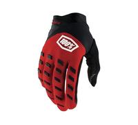 100% Airmatic MX Gloves Red/BlackS Red,Black
