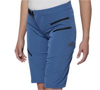 100% Airmatic Ladies Bicycle Cycle Bike Shorts Slate / Blue