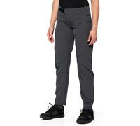 100% Airmatic Ladies Bicycle Pants, dark grey, size XL