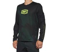 100 Percent Airmatic LS LE Jersey - BLK/CMO XL