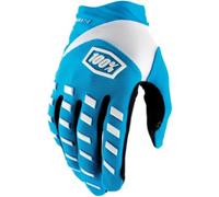 100% Airmatic Long Finger MTB Cycling Gloves Blue