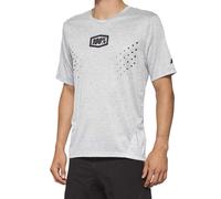 100% Airmatic Mesh Short Sleeve MTB Cycling Jersey Grey