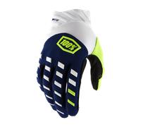 100% Airmatic Gloves Blue Size M