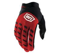 100% MX Gloves Airmatic Red Black Motocross MTB Off Road ATV Quad