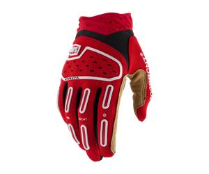 100% Airmatic MX Gloves Red/BlackS Red,Black