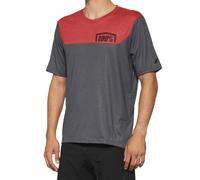 100percent Airmatic Short Sleeve Enduro Jersey Grey S Men