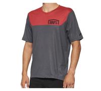 100% Airmatic Short Sleeve MTB Cycling Jersey Black/Charcoal