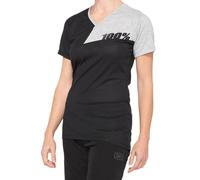 100% Airmatic Women's Jersey Black / Grey S