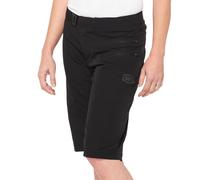 100% Airmatic Ladies Bicycle Shorts, black, size XL for Women