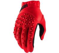 100% Airmatic Youth Long Finger Gloves Red/Black