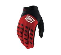 100% Airmatic Youth MX Motocross Gloves Red / Black