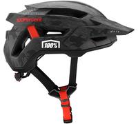100% Altis Bicycle Helmet, black-red for Men