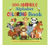 100 Animals Alphabet Coloring Book