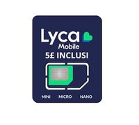 100% Anonymous Lycamobile UK +44 SIM Card Ready-to-Use with £5 Included, Use in Italy, Consumer Contract - No Activation Required!