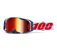 100% Armatic Goggles - Mach Z / Mirror Red Lens