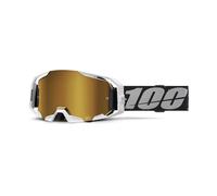 100percent Armatic Radidracer Off-road Goggles Black Mirror True Gold