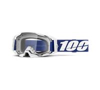 100% ARmatic MX Goggles Clear Lens Blue Blue