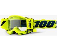 100percent Armega Forecast Goggles Yellow Clear Mirror/CAT0