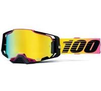 100% Armega Goggles 91/mirror Gold Lens