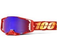 100% Armega Goggles Nuketown/mirror Red/blue Lens