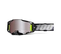 100percent Armega Off-road Goggles Black Hiper Silver Flash/Mirror