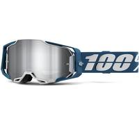 100% Armega MTB Cycling Goggles - Mirror Lens Albar Frame