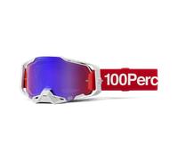 §100% Armega MX Goggles Corbin-Mirror Red/Blue Lens§