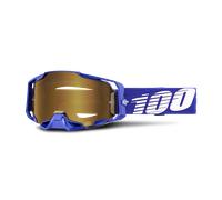 100percent Armega Off-road Goggles Blue Mirror gold