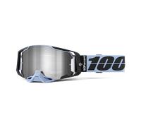 100% Armega MX Goggles Mirror Silver Lens Petros Petros