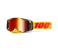 100% Armega MX Goggles Mirror Silver Lens Tetsu Tetsu