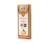 100% Artisan Modica Chocolate, Ancient Recipe, available in various flavours, 100g - Lemon peel