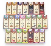 100% Artisan Modica Chocolate, Ancient Recipe, available in various flavours, 100g - Mandarin