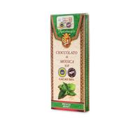 100% Artisan Modica Chocolate, Ancient Recipe, available in various flavours, 100g - Mint
