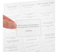 100 Assorted Jokes | Make & Fill Your Own Crackers