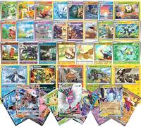100 Assorted Random Pokémon Card Bundle with 3 Rare Ultra Rare Cards in German without Trainer/Energy Cards + Collector's Centre Sleeve