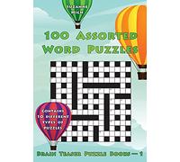 100 Assorted Word Puzzles: UK Edition: Volume 1 (Brain Teaser Puzzle Books)