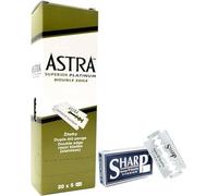 100 Astra Platinum Blades and 5 Sharp Titanium