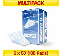 100 Attends Cover-Dri Plus Bed Pads - 60x60cm