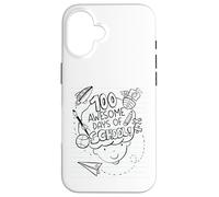 100 Awesome Days Of School Case for iPhone 16