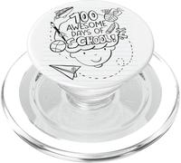 100 Awesome Days Of School PopSockets PopGrip for MagSafe