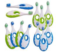 100 Baby Toddler Toothbrushes ~ Kid's Children's Set Bulk Buy Individually Packed