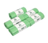 100 bags Compostable Garden Waste Sacks - Compost Bag Liners - EN 13432 - Bin Bags with Composting Guide