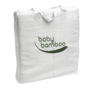 100% Bamboo Baby Duvet - Ultra-Soft, Hypoallergenic Cot Bed Duvet 150x120cm - Breathable, Quick-Drying, Anti-Bacterial - Un-Dyed & OEKO-TEX® Certified - 100% Bamboo Fabric & Filling