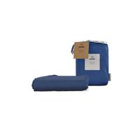 100% Bamboo Bedding Fitted Sheet Panda London Navy Single