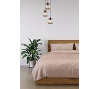 100% Bamboo Complete Bedding Set Panda London Dusty Pink Double