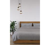 100% Bamboo Complete Bedding Set Panda London Mid Grey King