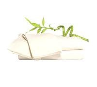 100% Bamboo Complete Duvet Cover Bedding Set In Cream For Super King Bed By Euphoric Bedding