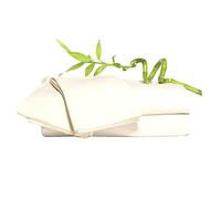 100% Bamboo Super Silky Soft Luxury 4 Piece Duvet Bed Set - Complete Bedding Set Includes Duvet Cover 2 Pillowcases and Deep Fitted Sheet by Euphoric Bedding ® (Cream, Super King)