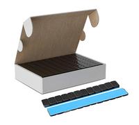 100 Bar Balancing Weights Black 6 kg, 12 × 5 g Adhesive Weights Made of Steel