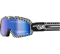 100%, Barstow Goggle Death Spray - Mirror Blue Lens, Adult